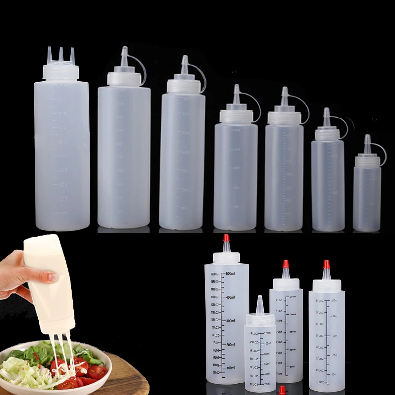 Sauce Squeeze Bottle - Bouteilles à presser en plastique PE