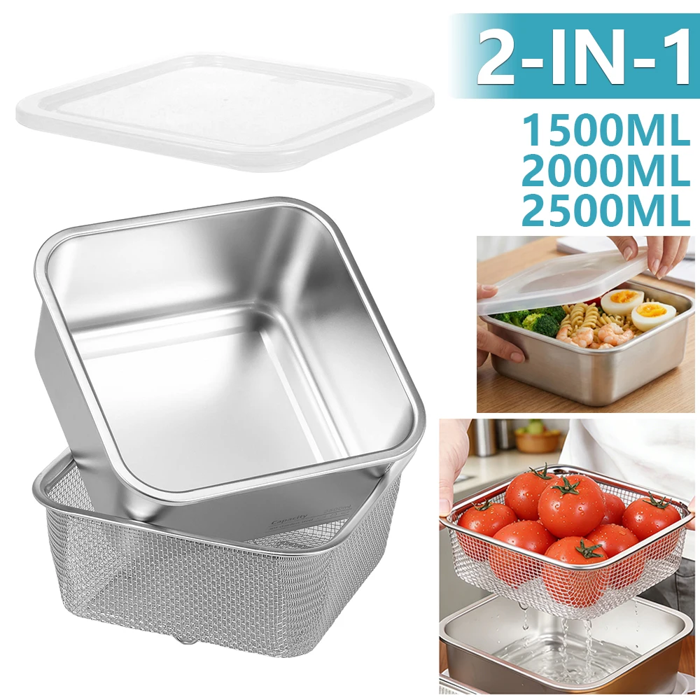 Meal Prep Rice - Bol de lavage de fruits 2-en-1