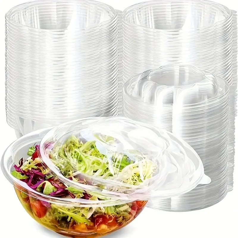 Meal Prep Quinoa - Lot de 50 saladiers en plastique
