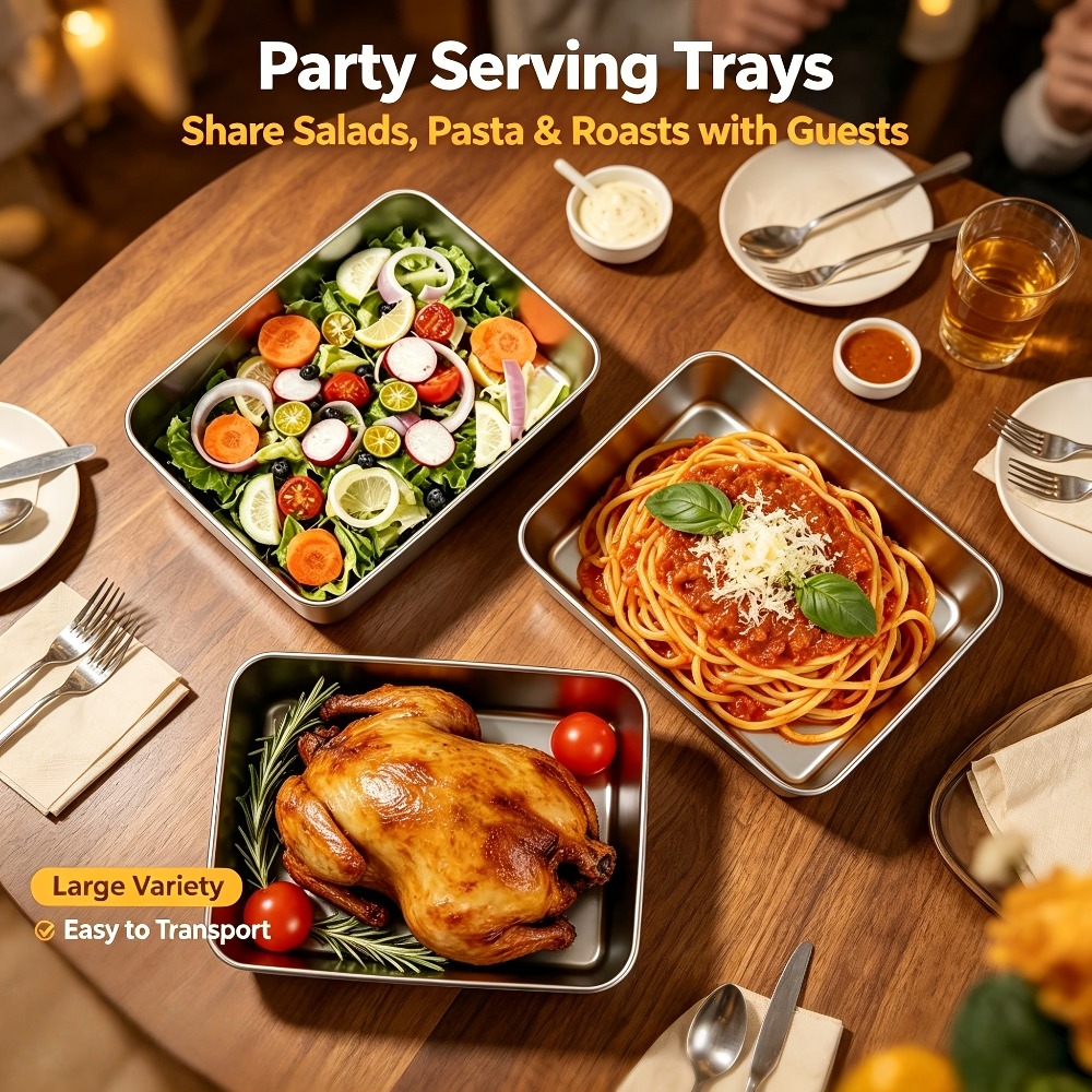 Meal Preparation - Lot de 6 plateaux de conservation