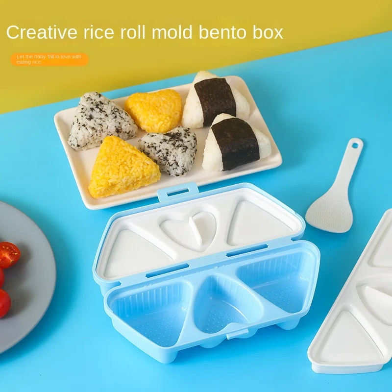 Meal Prep Rice - Triangle Portable pliant amour Sushi outil