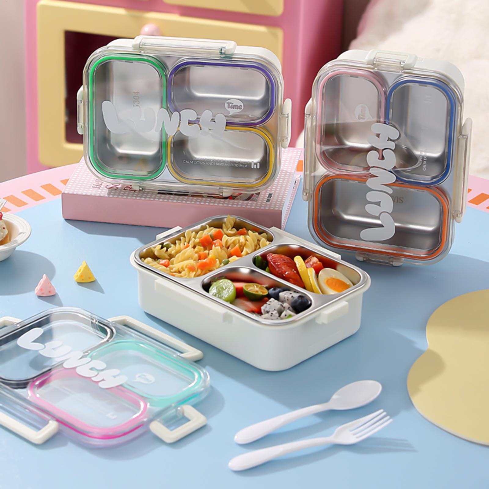 Meal Prep Lunch Boxes - Boîte à lunch en acier inoxydable