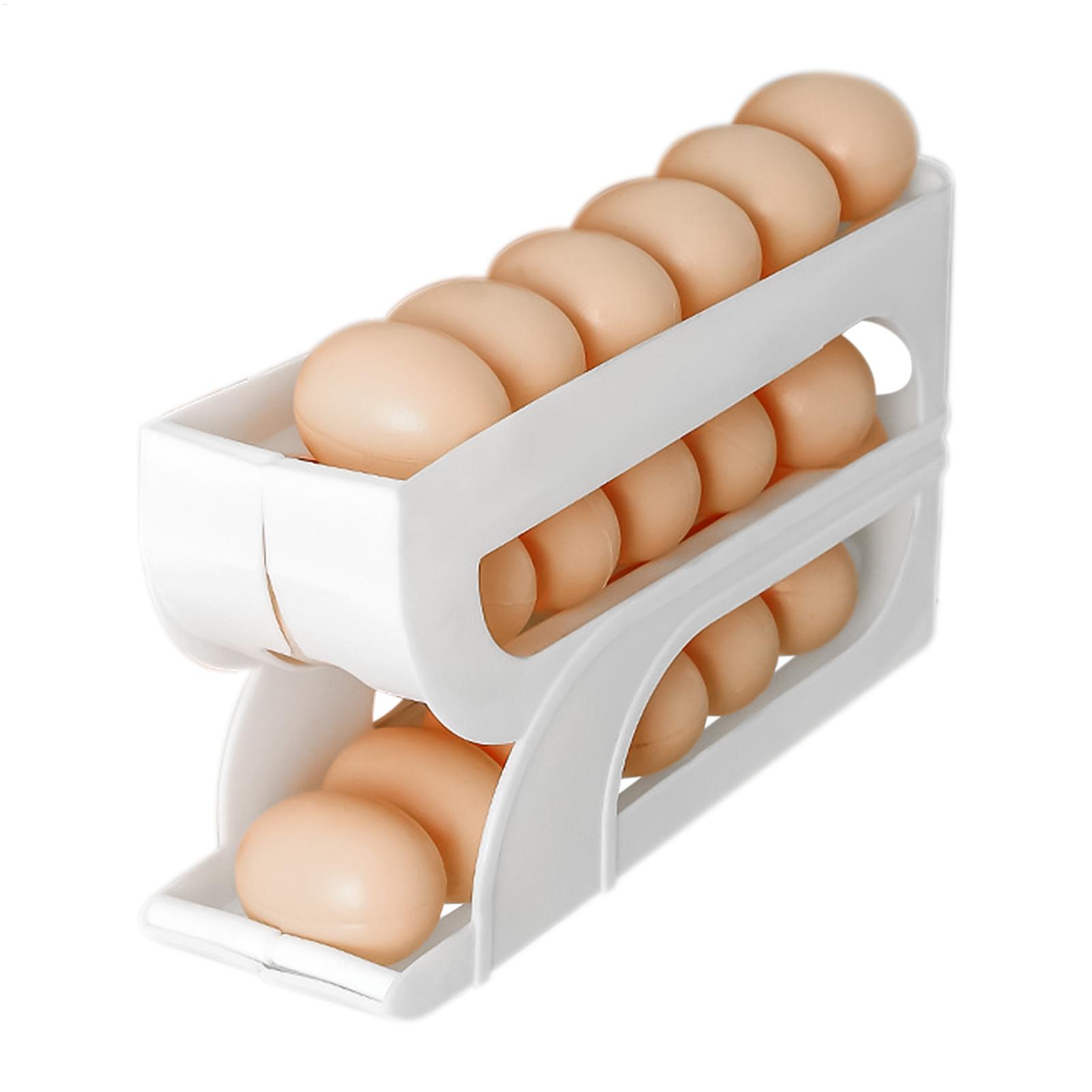 Meal Prep Eggs - Distributeur d'œufs pour réfrigérateur à 3
