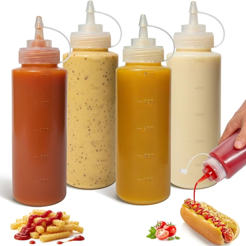 Sauce Squeeze Bottle - Bouteille de sauce en plastique de