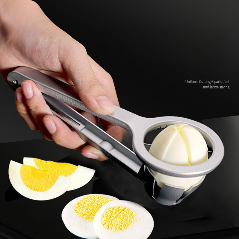 Meal Prep Eggs - Coupe-œufs manuel en acier inoxydable, outil