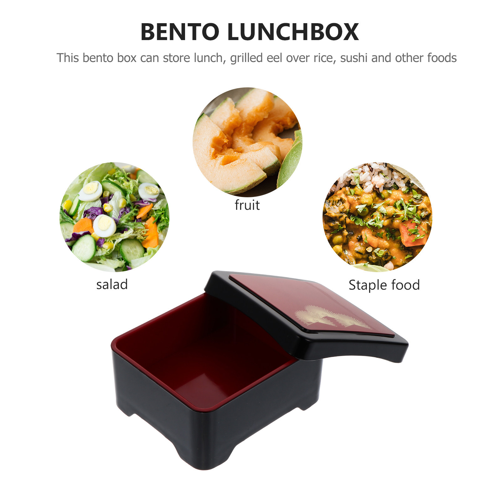 1 pièce Boîte à bento en acryl - Meal Prep Lunch Boxes avis et prix