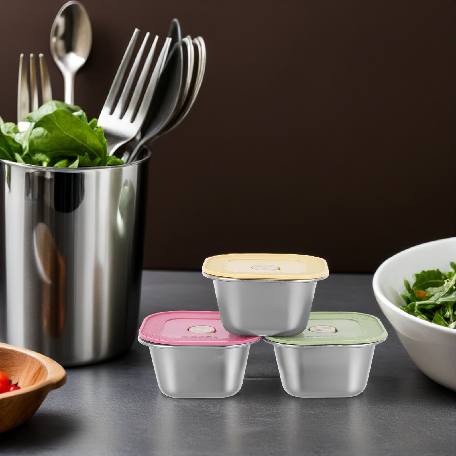 Conteneurs à collation en acie - Meal Prep Lunch Boxes avis et prix