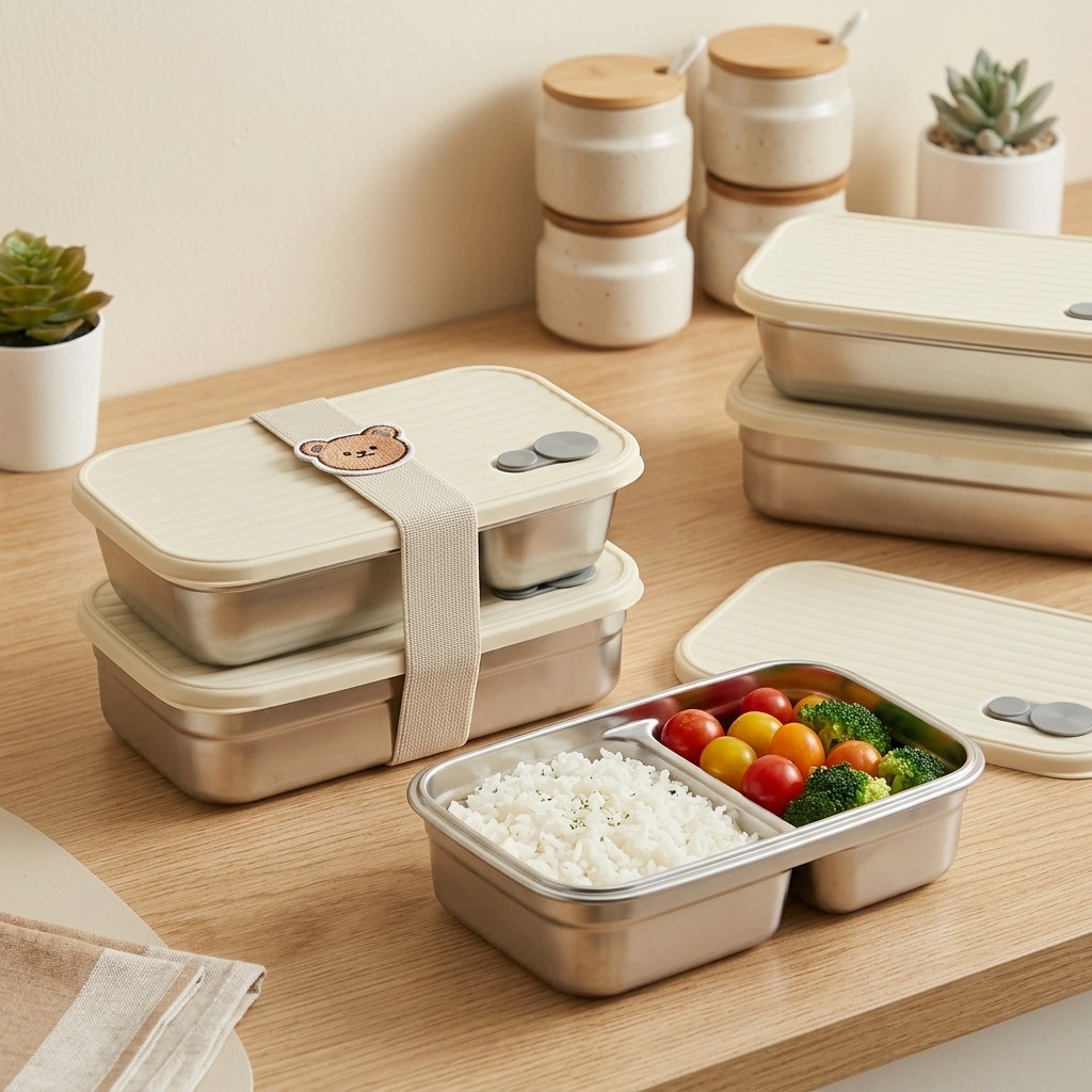 Boîte à bento en acier inoxyda - Meal Preparation avis et prix