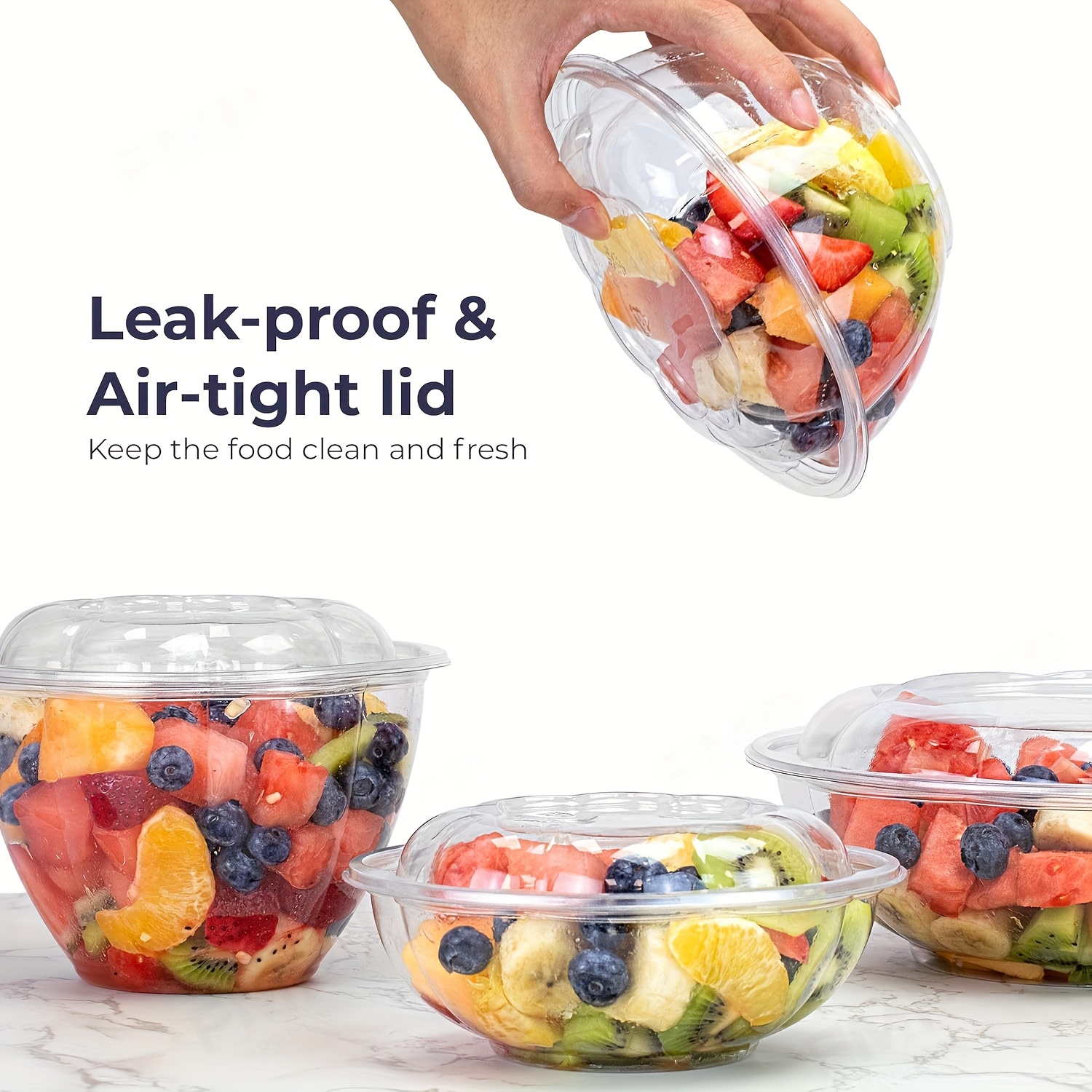 Lot de 50 saladiers en plastiq - Meal Prep Quinoa avis et prix