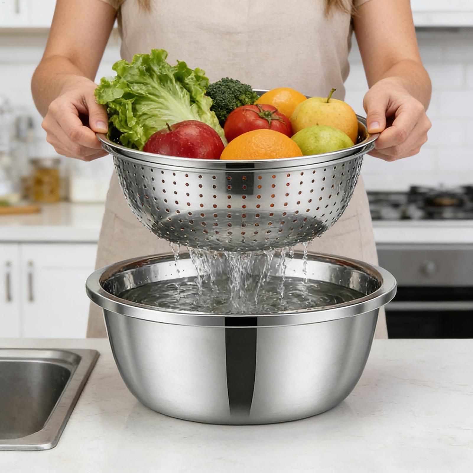 Passoire égouttoir en acier in - Meal Prep Rice avis et prix