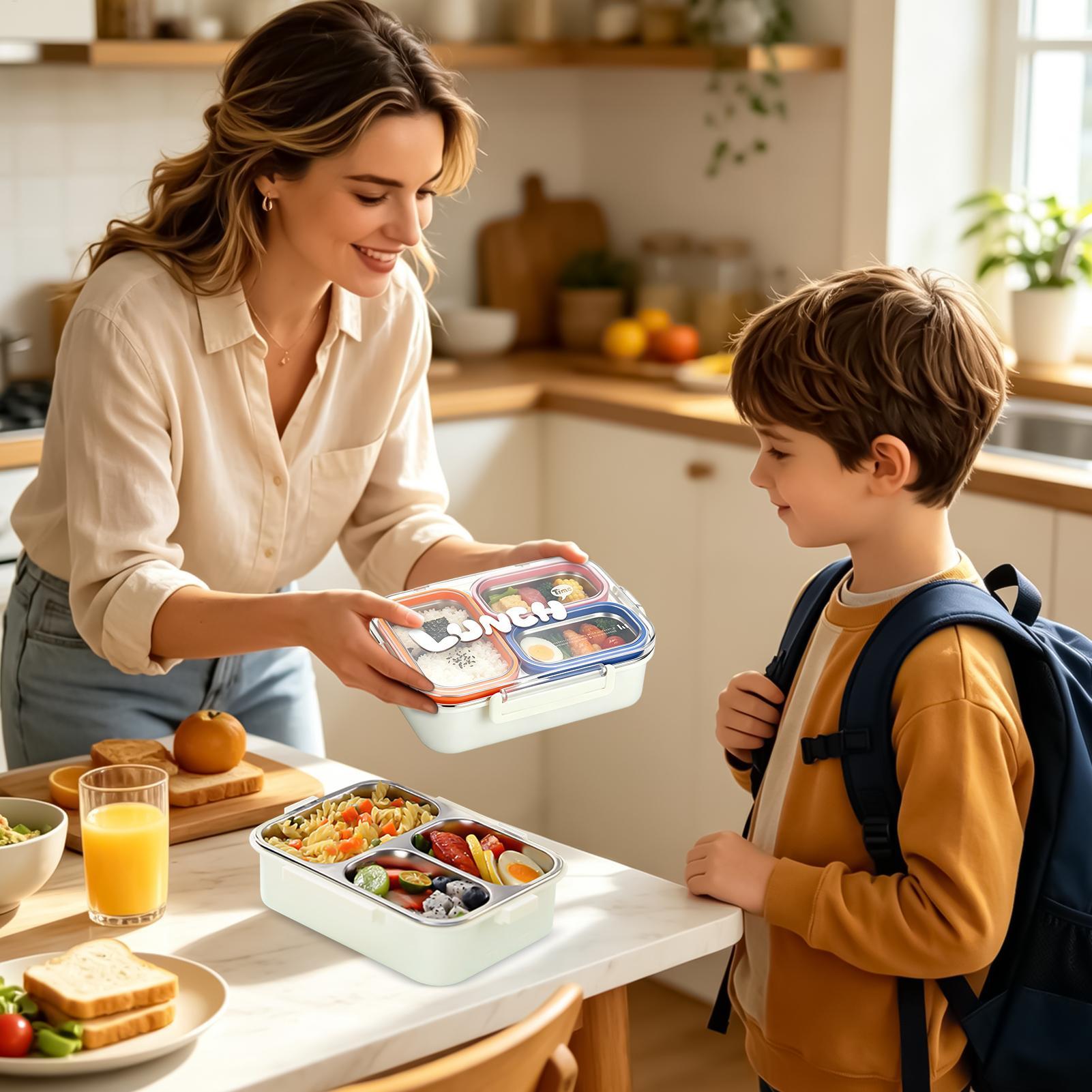 Boîte à lunch en acier inoxyda - Meal Prep Lunch Boxes avis et prix