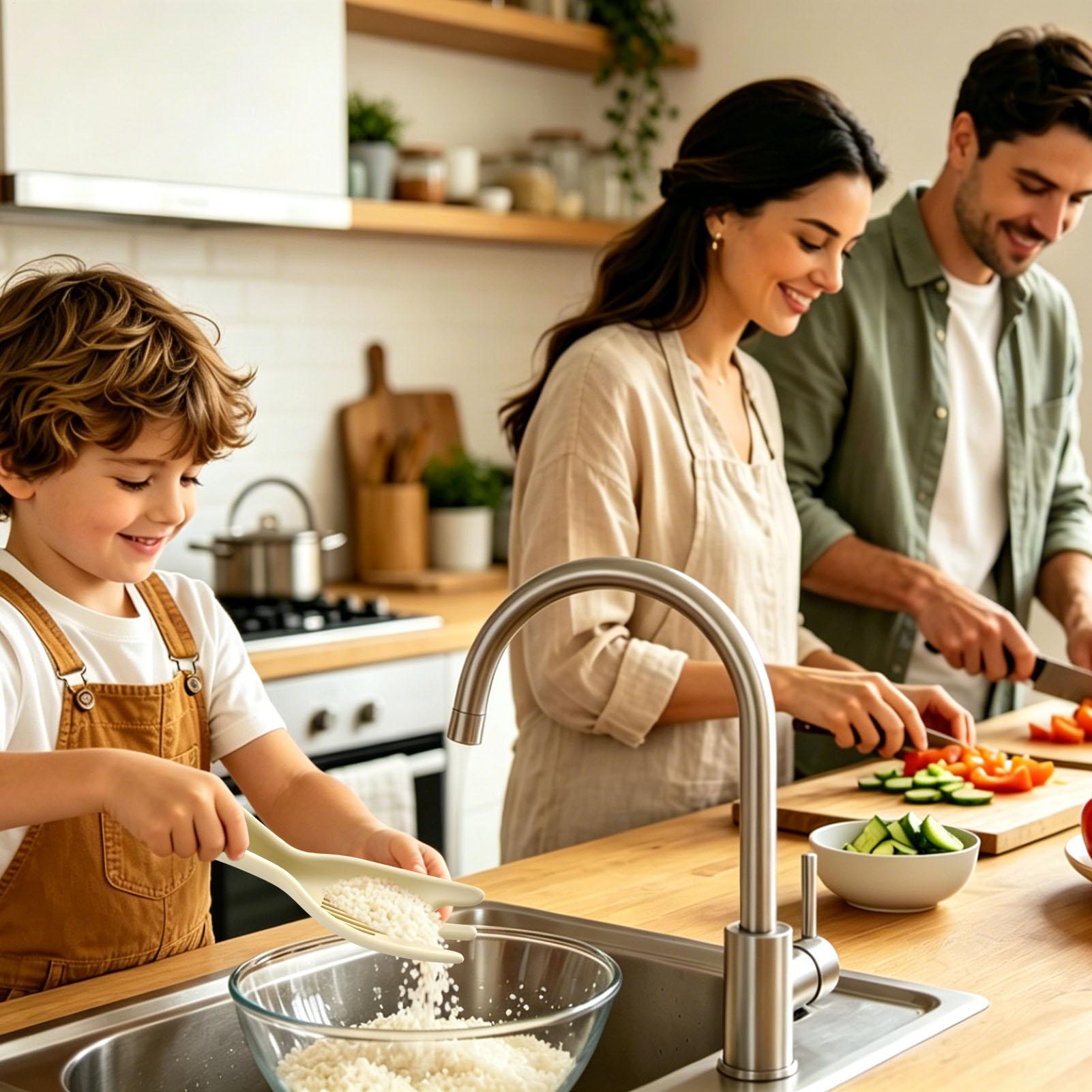 Cuillère passoire en silicone  - Meal Prep Rice avis et prix