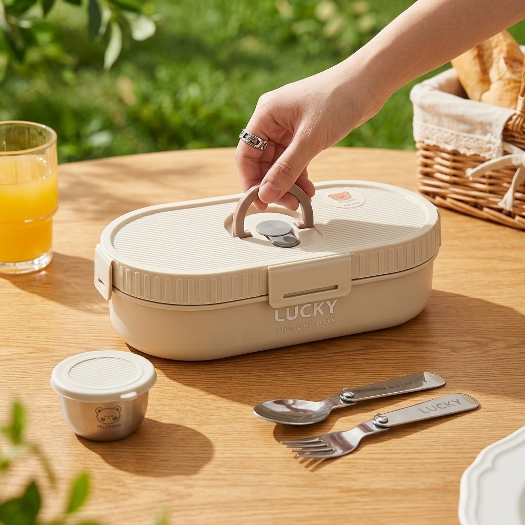 Boîte à lunch bento en acier i - Meal Preparation avis et prix