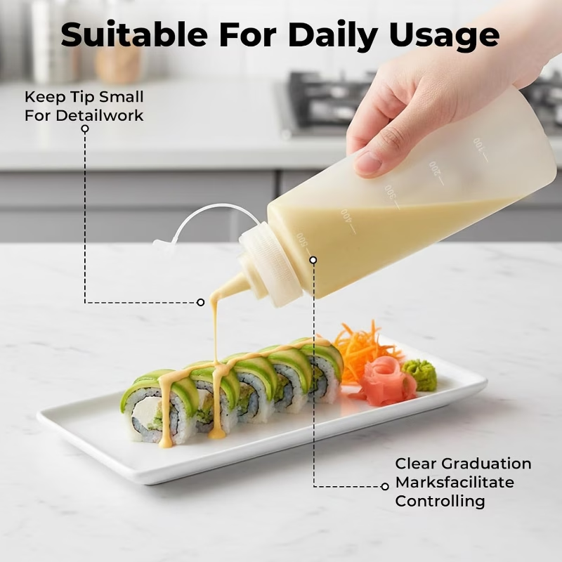 Bouteille de sauce en plastiqu - Sauce Squeeze Bottle avis et prix