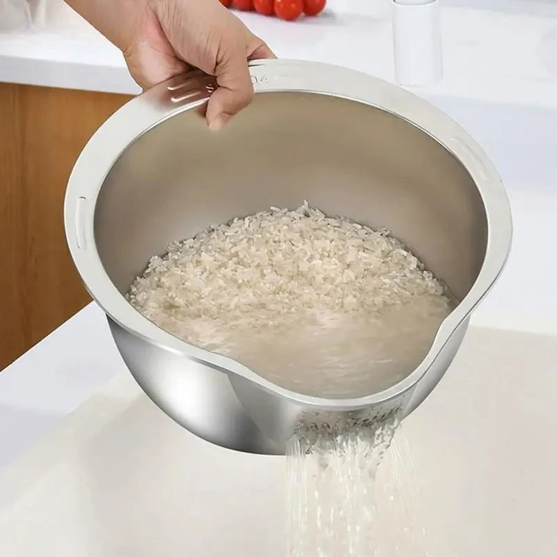 Passoire de lavage en acier in - Meal Prep Rice avis et prix