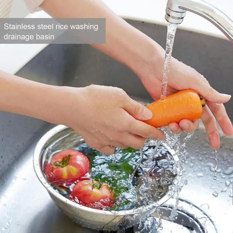Passoire de lavage en acier in - Meal Prep Rice avis et prix