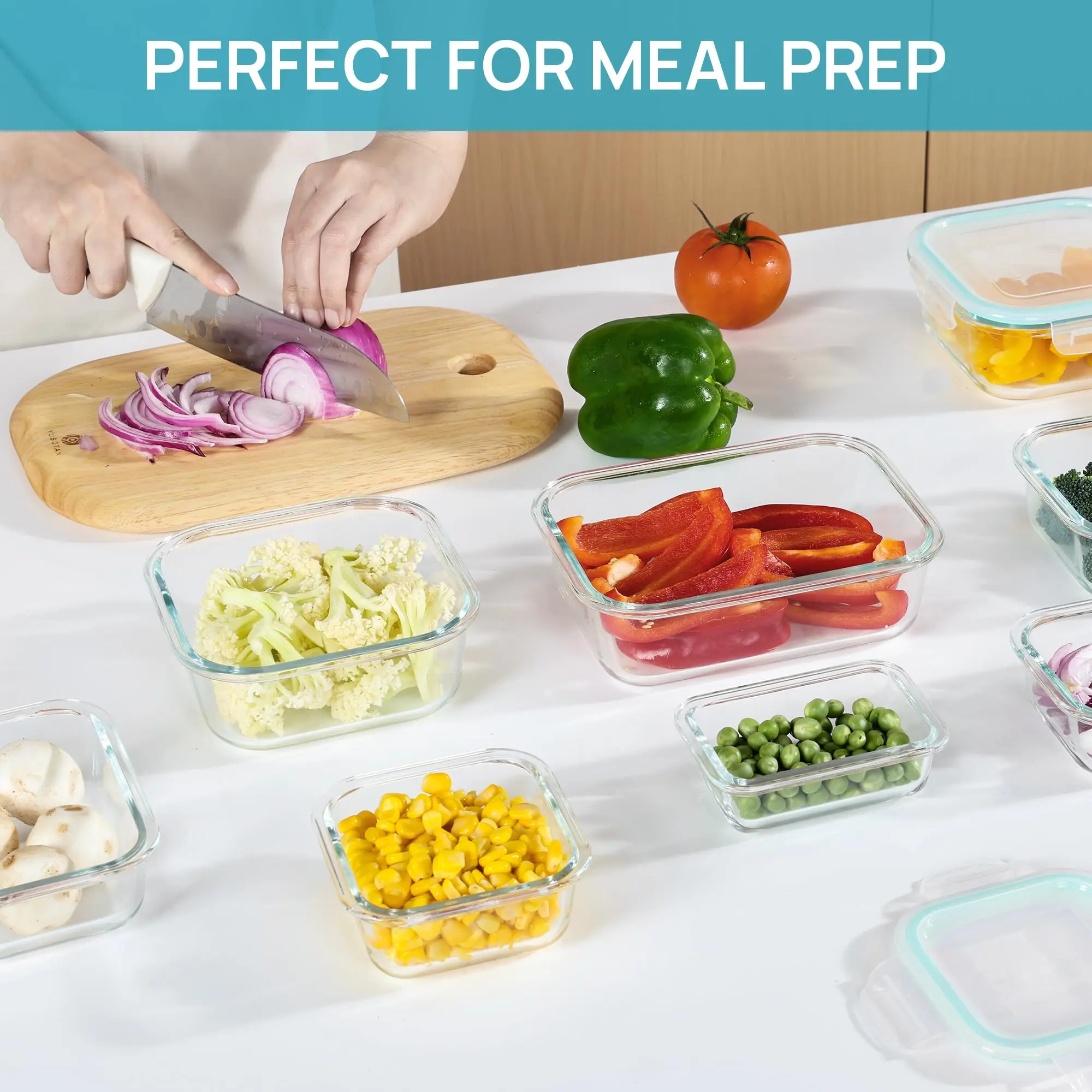 Boîte à déjeuner en verre, con - Meal Prep Lunch Boxes avis et prix