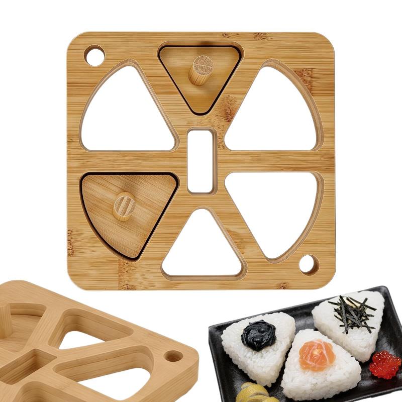 Moule à onigiri en bois 5/6 tr - Meal Prep Rice avis et prix