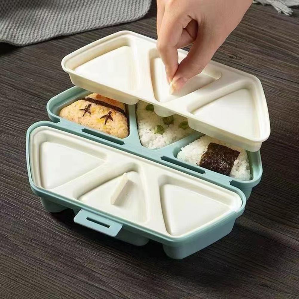 Moule à onigiri triangulaire 6 - Meal Prep Rice avis et prix